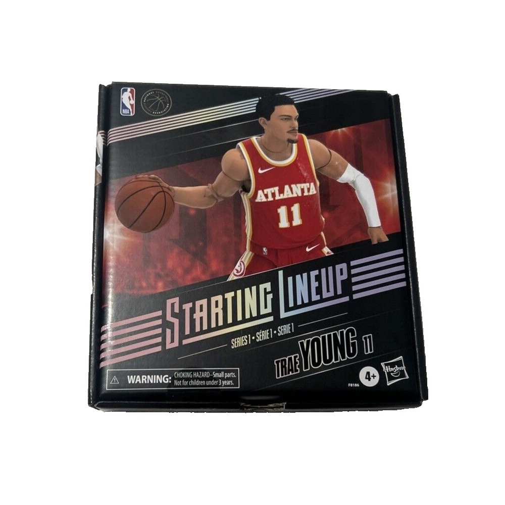 Trae Young 6" #11 Starting Lineup Series 1‎ SEALED Atlanta Hawks +Card New